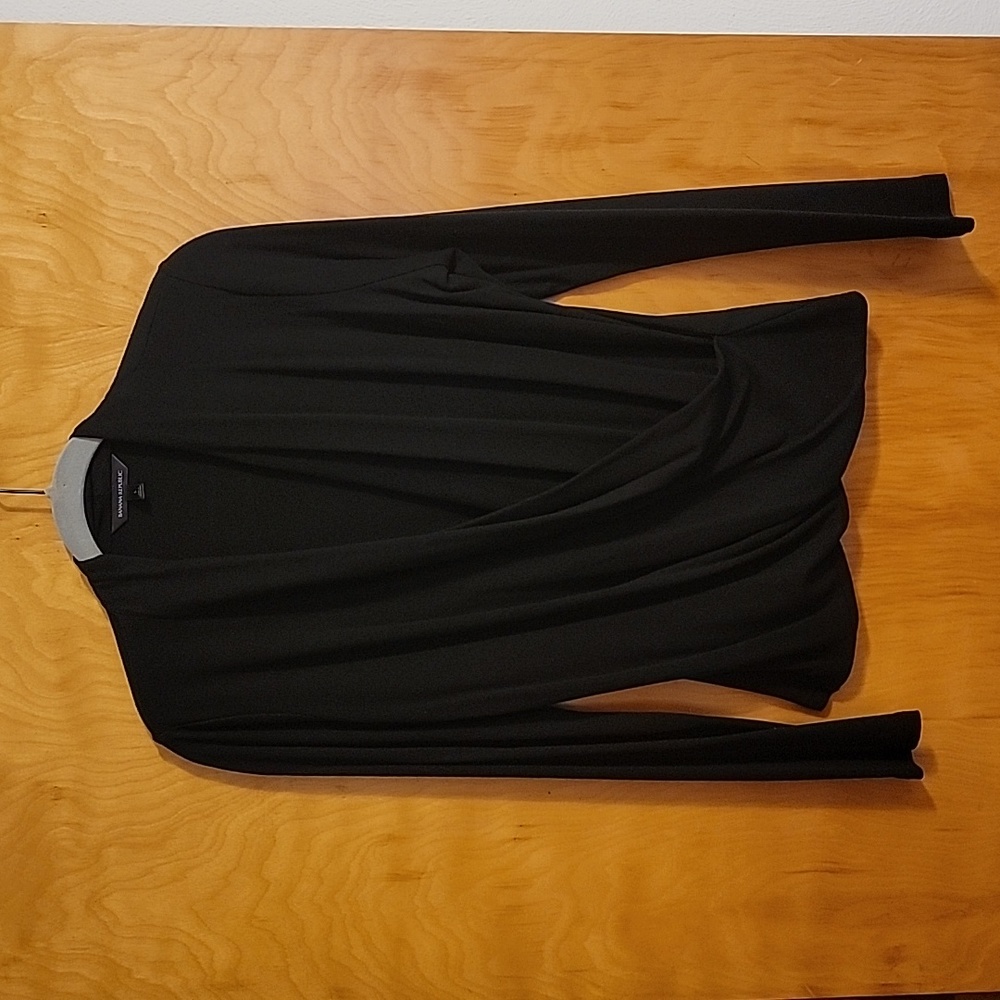Banana Republic L/S Wrap Front Tee
